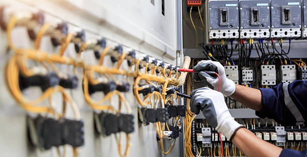 Professional Electrician technician working in Claremont, NC
